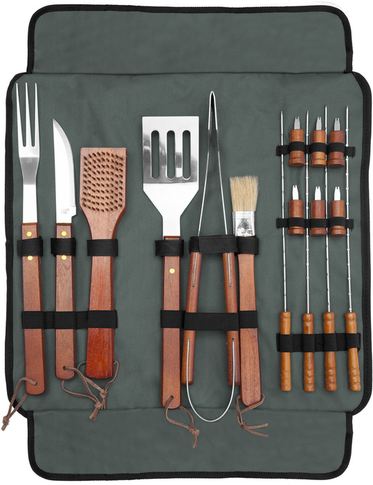 SET DE ACCESORIOS PARA ASADOR D015